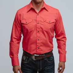 Camisa Rodeo West Lisa Coral 021