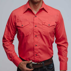 Camisa Rodeo West Lisa Coral 021