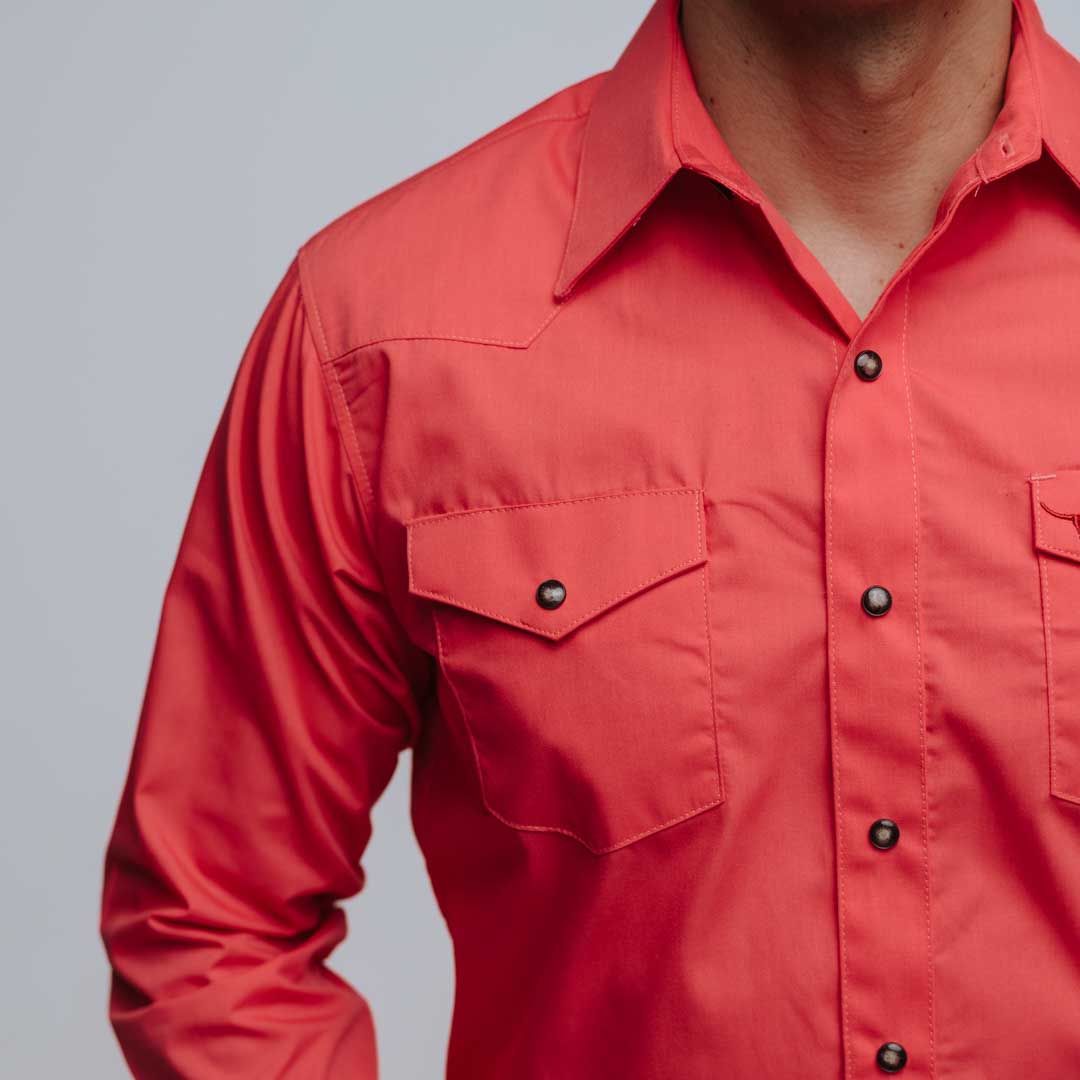 Camisa Rodeo West Lisa Coral 021