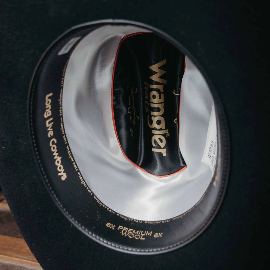 Sombrero Wrangler Texana 8X Lana F9 Negra Cn