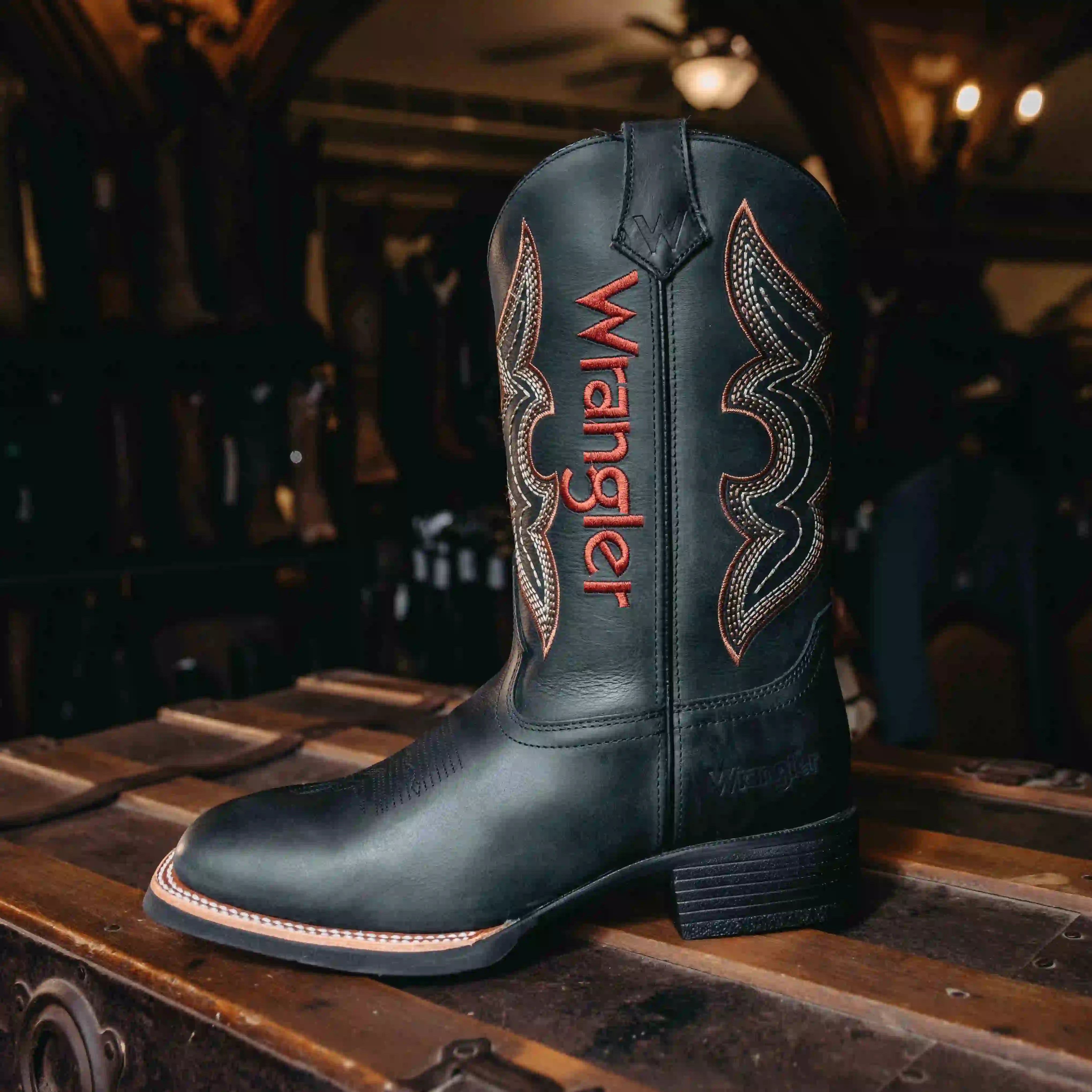Bota Wrangler Legacy Negro H-500 006