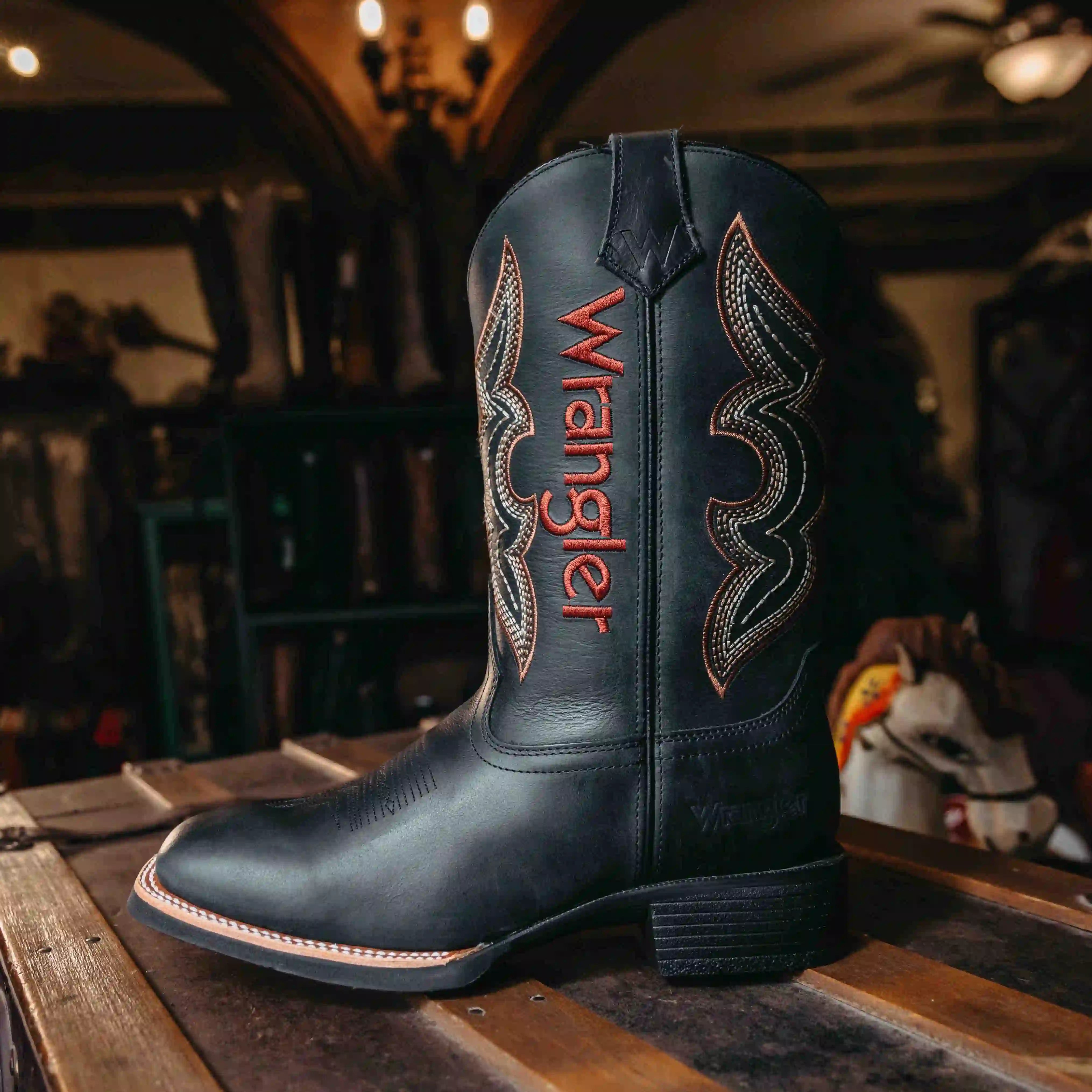 Bota Wrangler Legacy Negro H-500 006