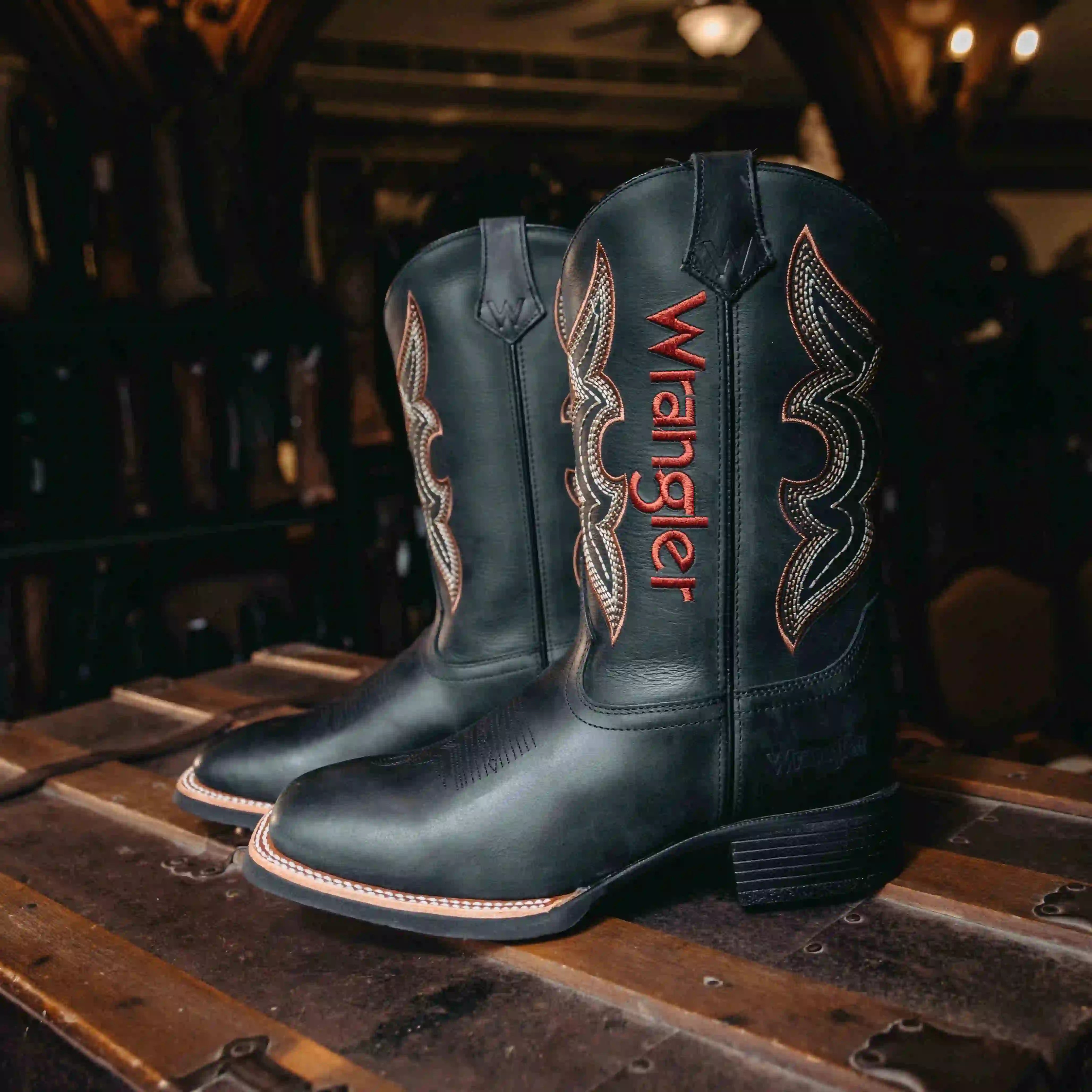 Bota Wrangler Legacy Negro H-500 006