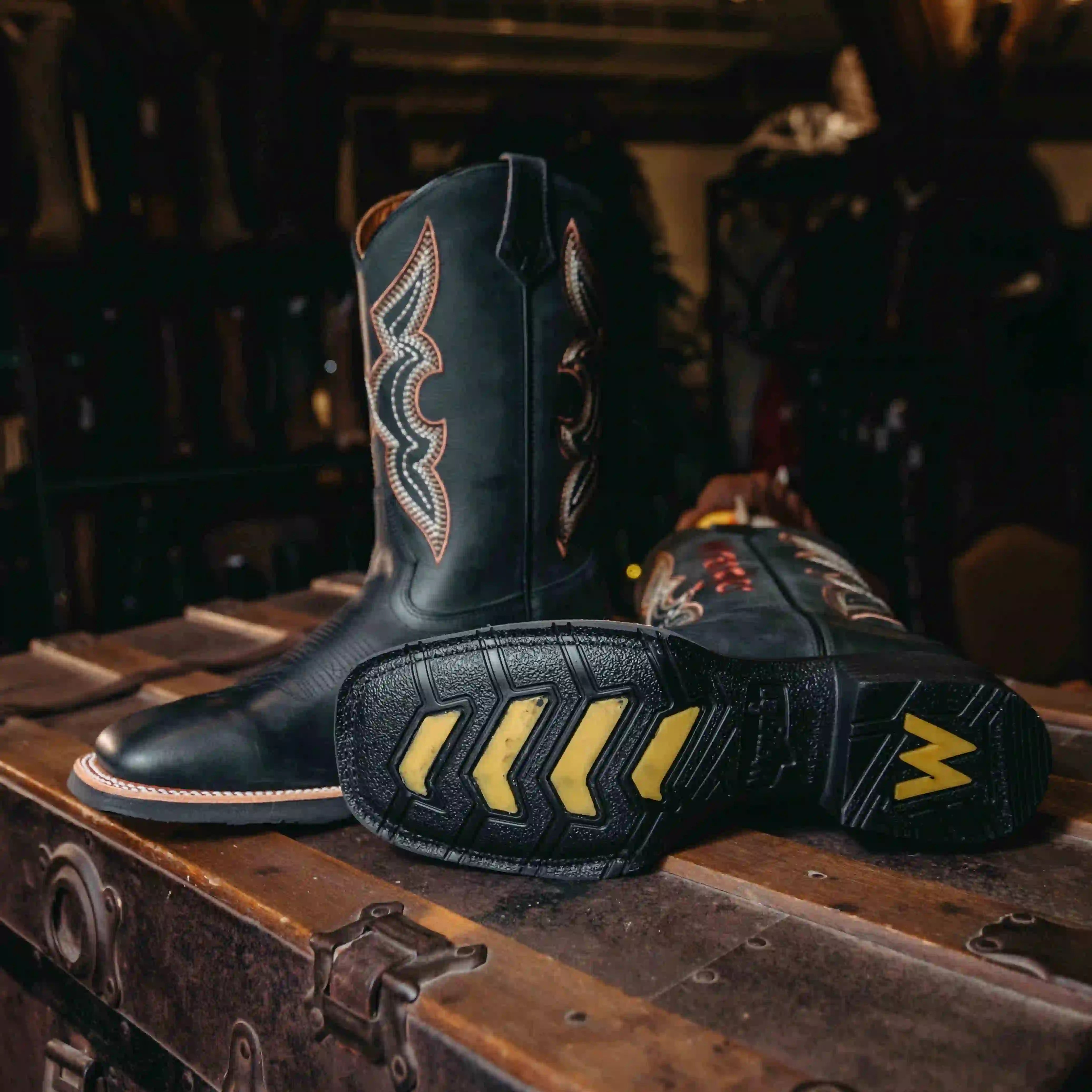 Bota Wrangler Legacy Negro H-500 006