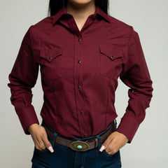 Blusa Red Rider Lisa Vino 004