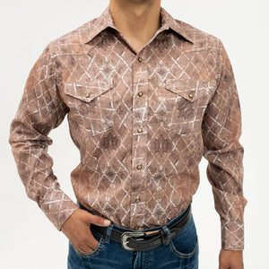 Camisa Rodeo West Rombos Arena 009