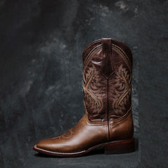 Bota Tejano Style Savat Cm Miel Hombre 011