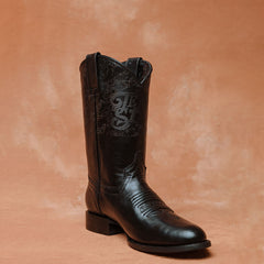 Bota Tejano Style Borares Negro Hombre 020