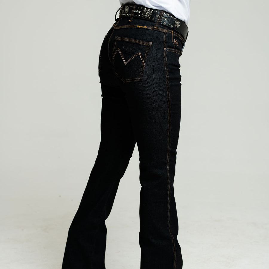 Pantalón V Tex Cintura Alta Trama 006