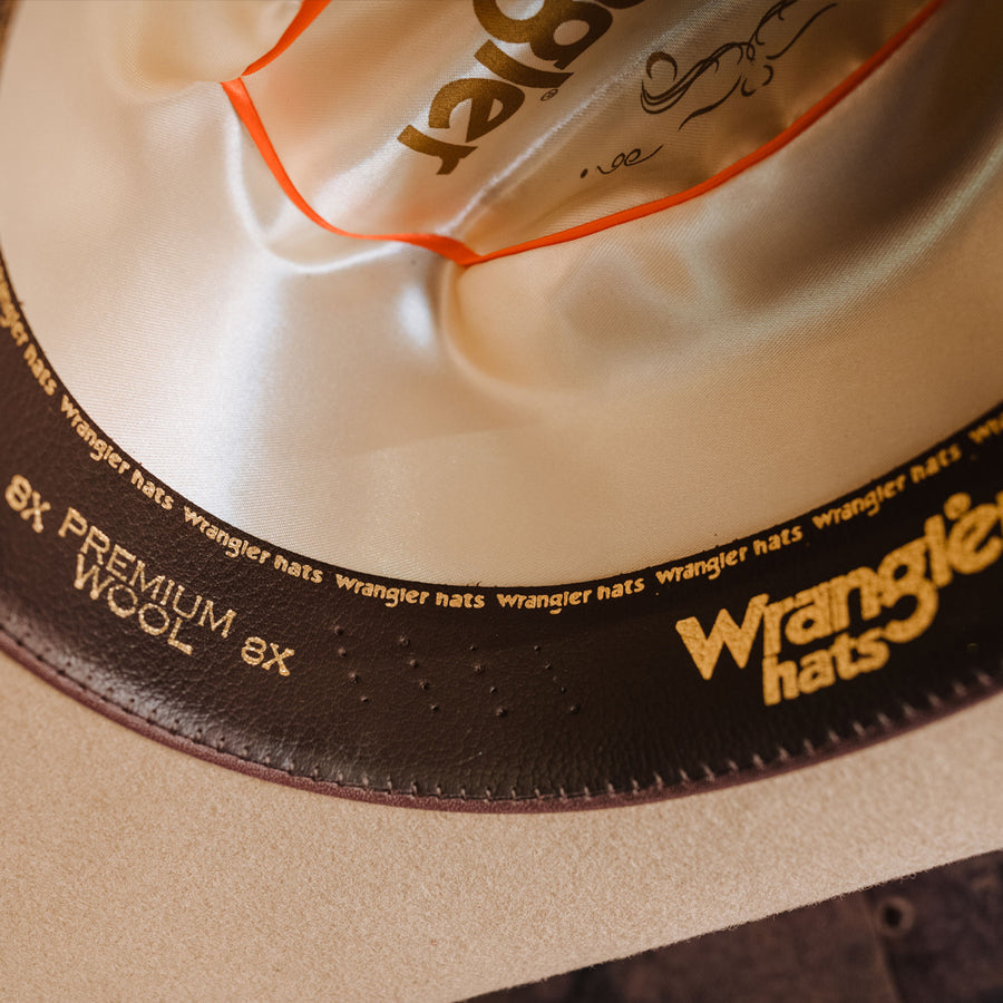 Sombrero Wrangler Lana 8X W111B01-10 Marlboro - Very Vaquero