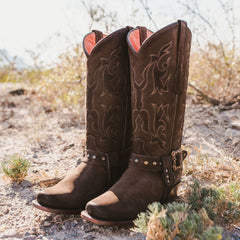 Botas Golden Guns Nobuck Choco - Very Vaquero