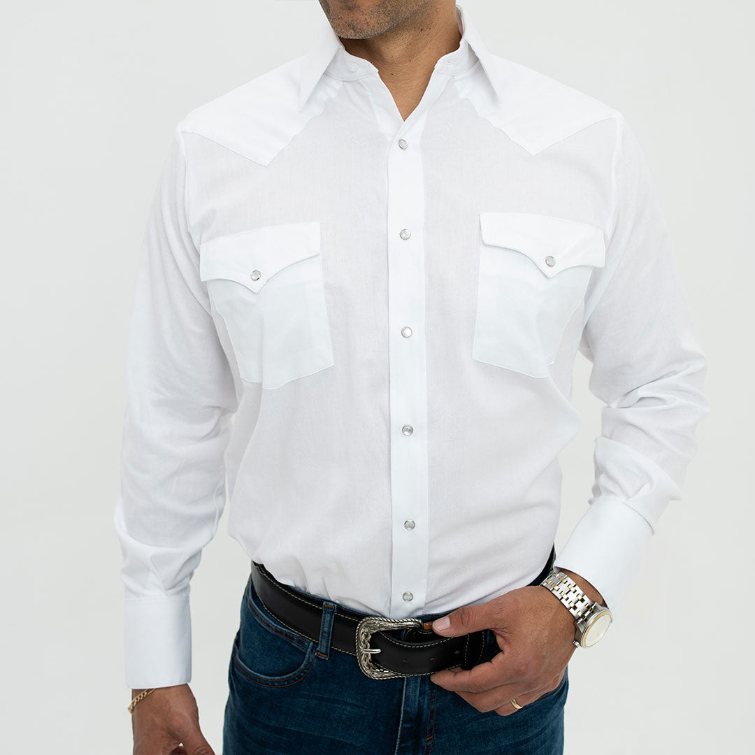 Camisa Vaquera Red Rider Lisa 3049 Blanca 010