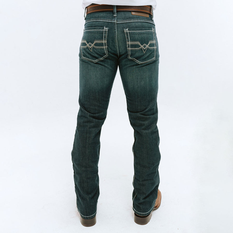 Pantalón Mezclilla KAJM Arabe Verde - Very Vaquero