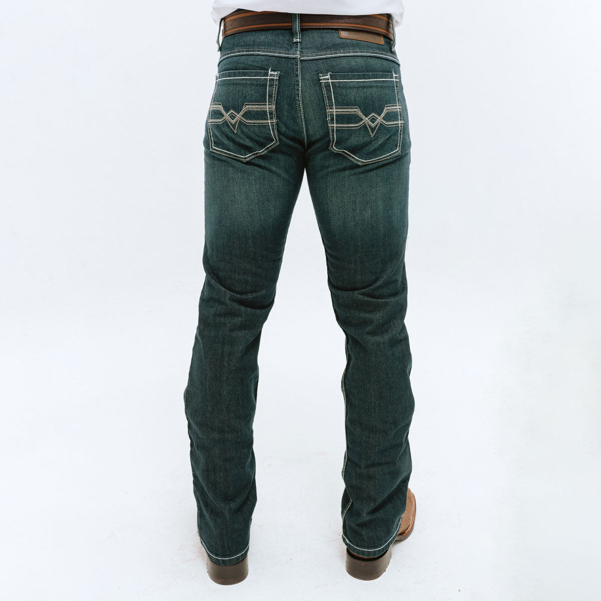 Pantalón Mezclilla KAJM Arabe Verde - Very Vaquero