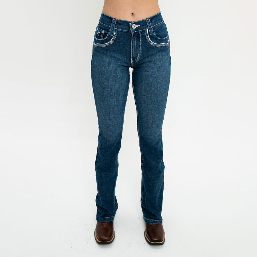 Pantalón Mezclilla Vaqueros Tex Platinum High 002