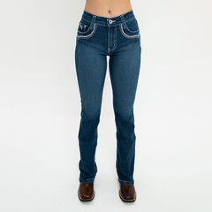 Pantalón Mezclilla Vaqueros Tex Platinum High 002