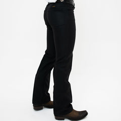 Pantalón Poliéster Wrangler 82BK Negro - Very Vaquero