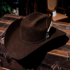 Sombrero Tombstone Texana 77 20* Lana Café - Very Vaquero