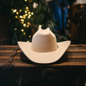 Sombrero West Point/Bridon Lana 8X George Right Silver Belly 047