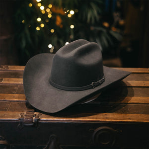 Sombrero Wrangler Texana 20X Gris Pelo Lana 053