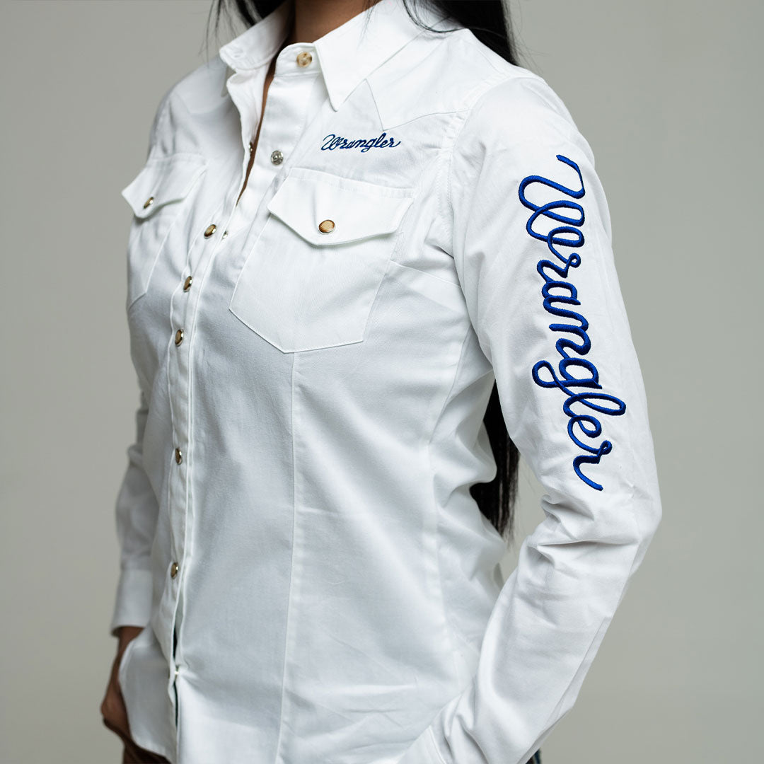 Pantalon Wrangler Camisas Wrangler Mujer Wrangler Blanca Camisas