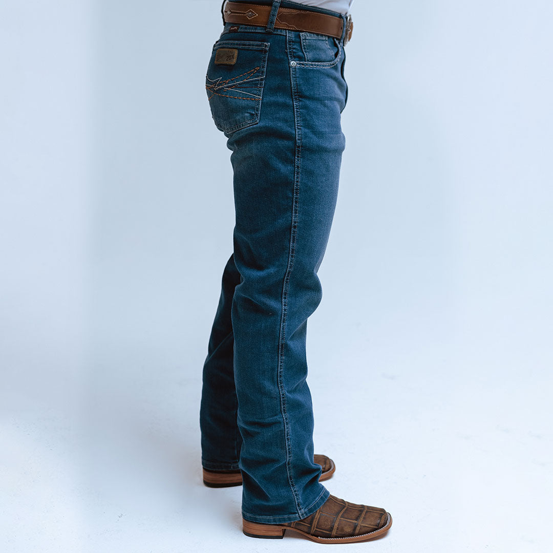 Slim Fit GuÃa De Tallas Wrangler Hombre Pantalones De Mezclilla
